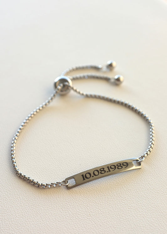 Personalised Bar Bracelet