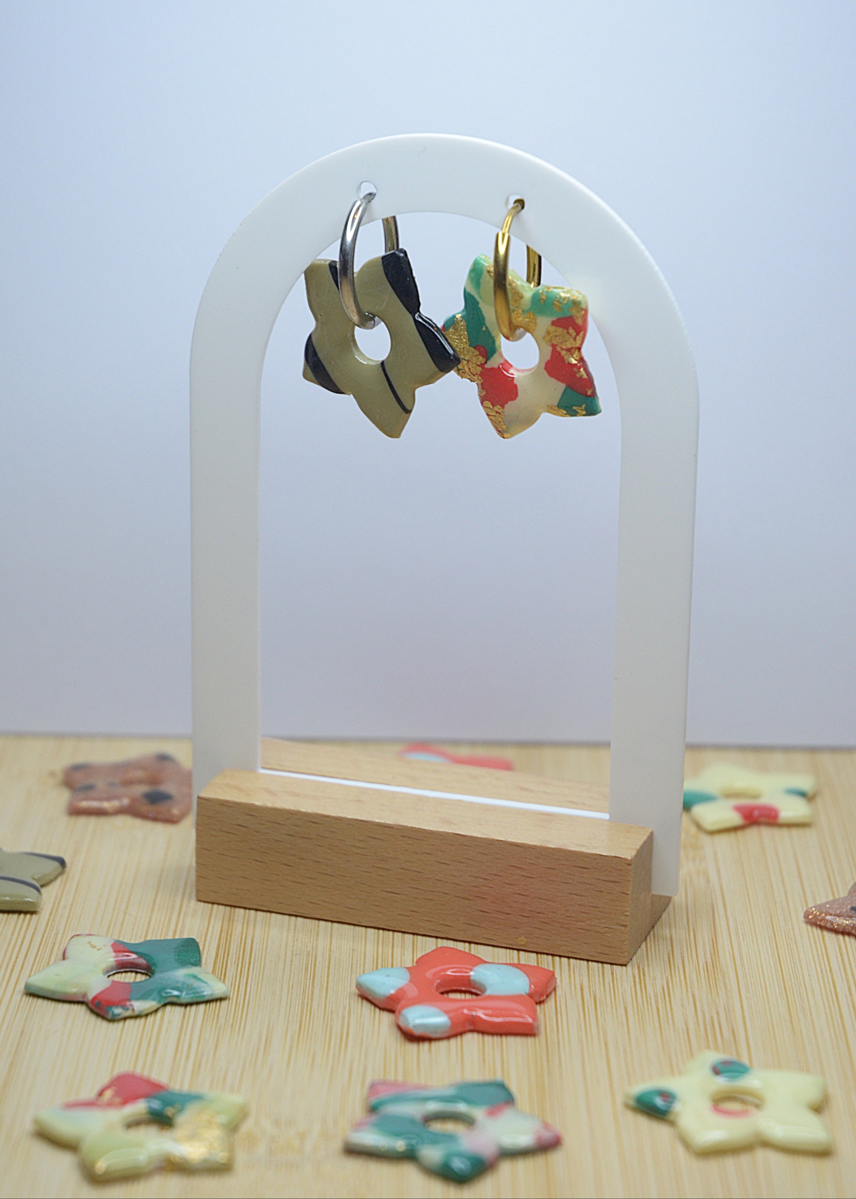 Pointy Flowers  - Multi Colours