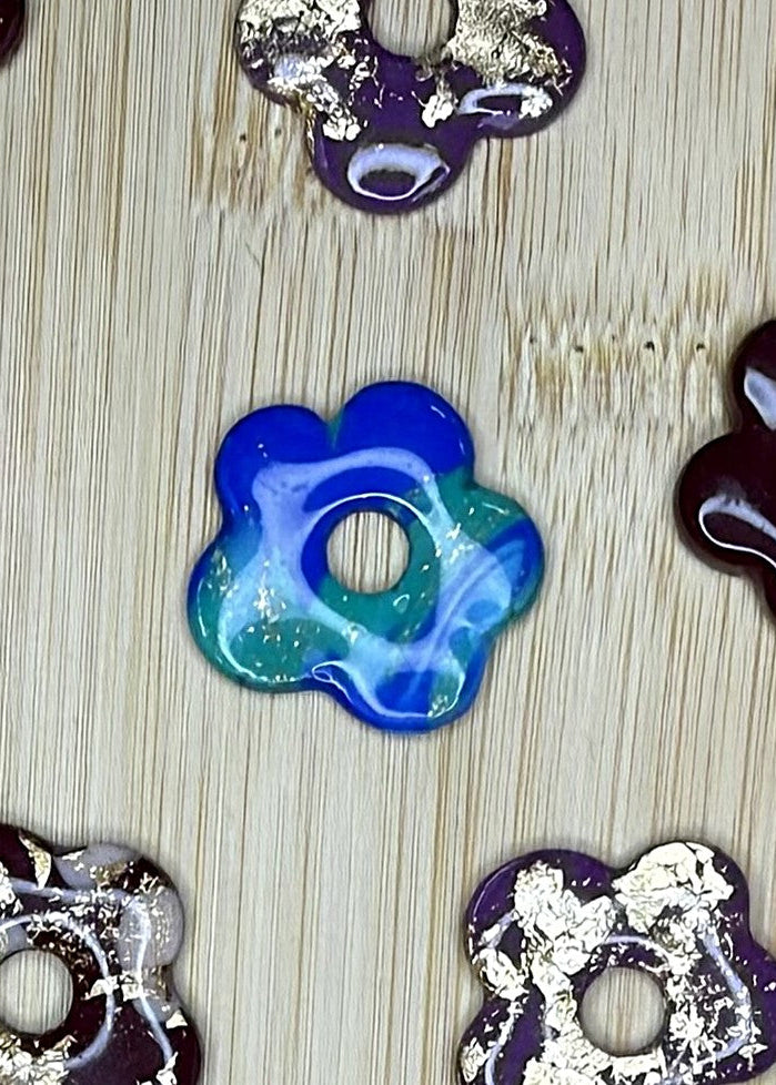 Flowers  - Gold Leaf