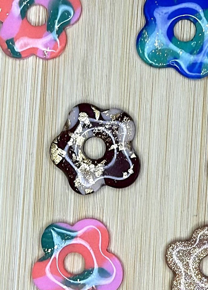 Flowers  - Gold Leaf