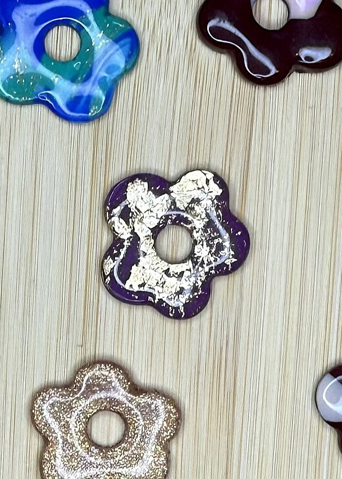 Flowers  - Gold Leaf