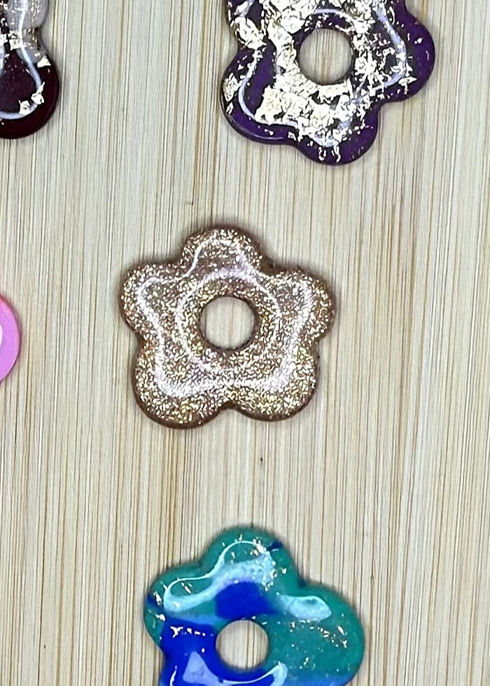 Flowers  - Gold Leaf