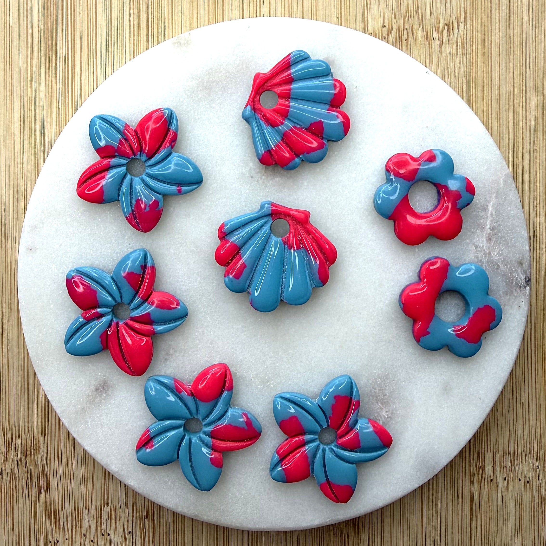 Spotty Vibes - Blue & Pink
