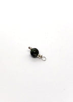 Indian Agate stone bead charm