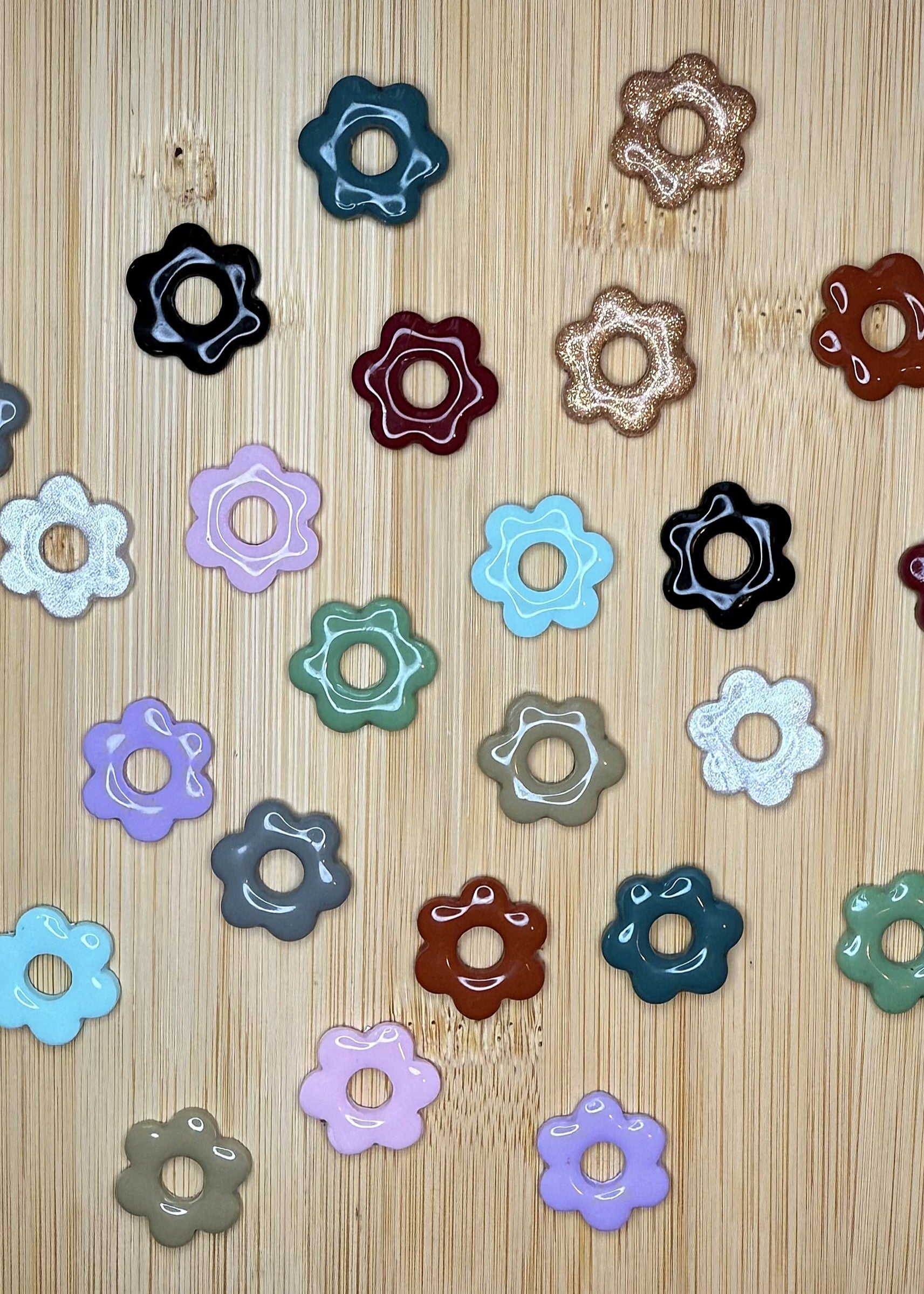 Mini Flowers  - Solid Colours