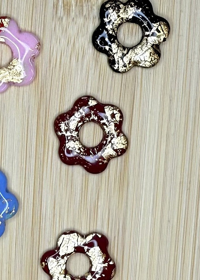 Mini Flowers  - Gold Leaf