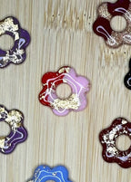 Mini Flowers  - Gold Leaf