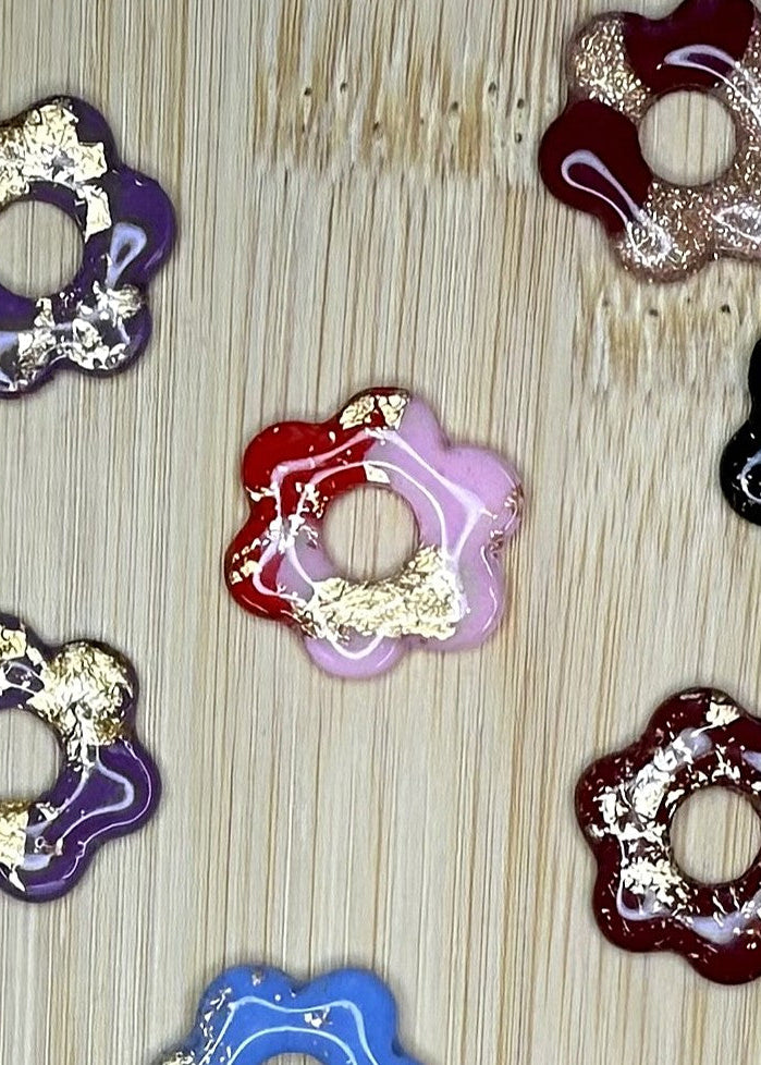 Mini Flowers  - Gold Leaf