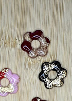 Mini Flowers  - Gold Leaf