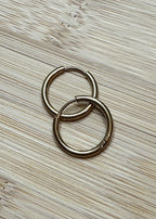Stainless Steel Hoop Earrings
