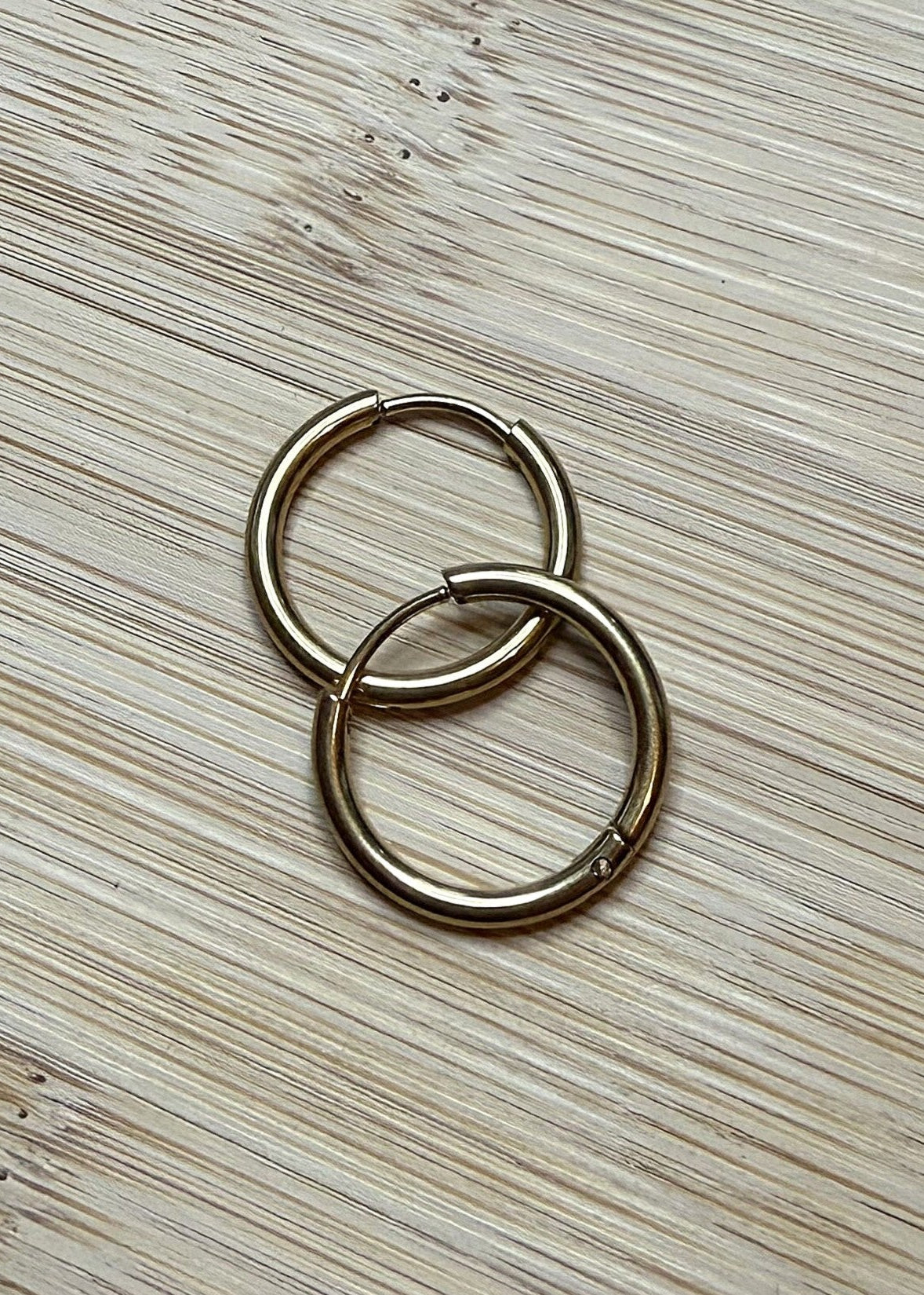 Stainless Steel Hoop Earrings