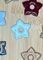 Pointy Flowers  - Solid Colours