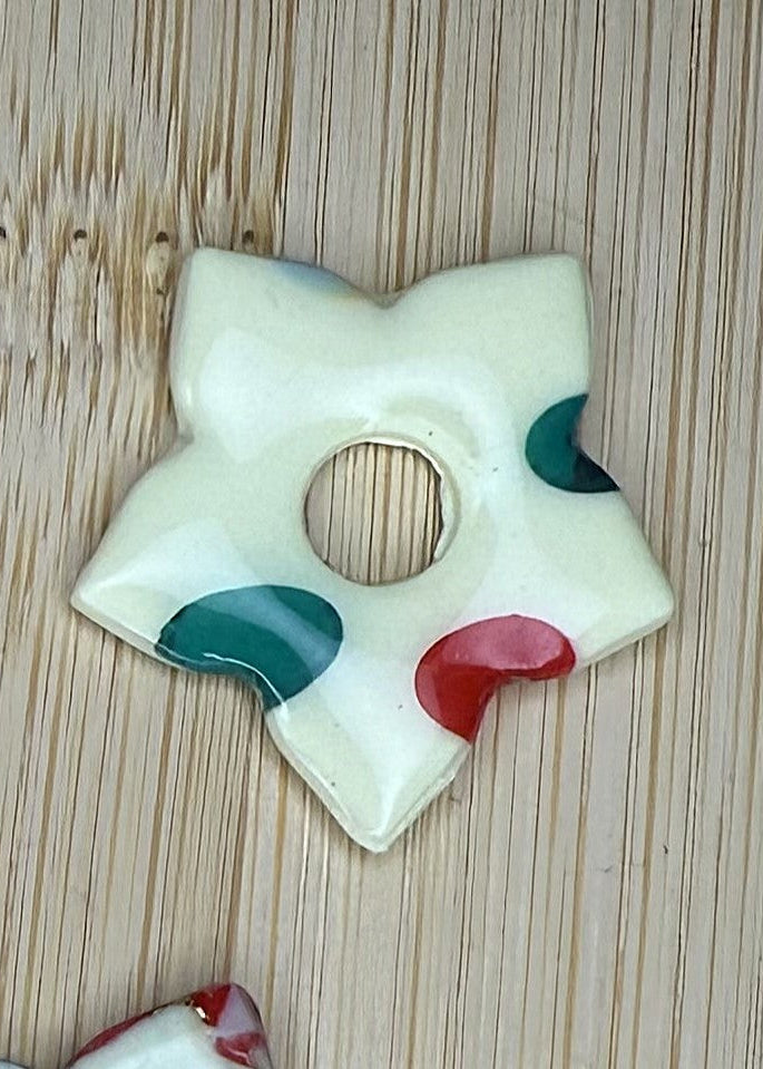 Pointy Flowers  - Multi Colours