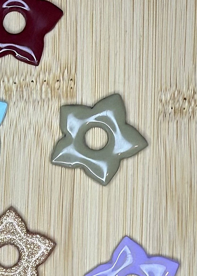 Pointy Flowers  - Solid Colours