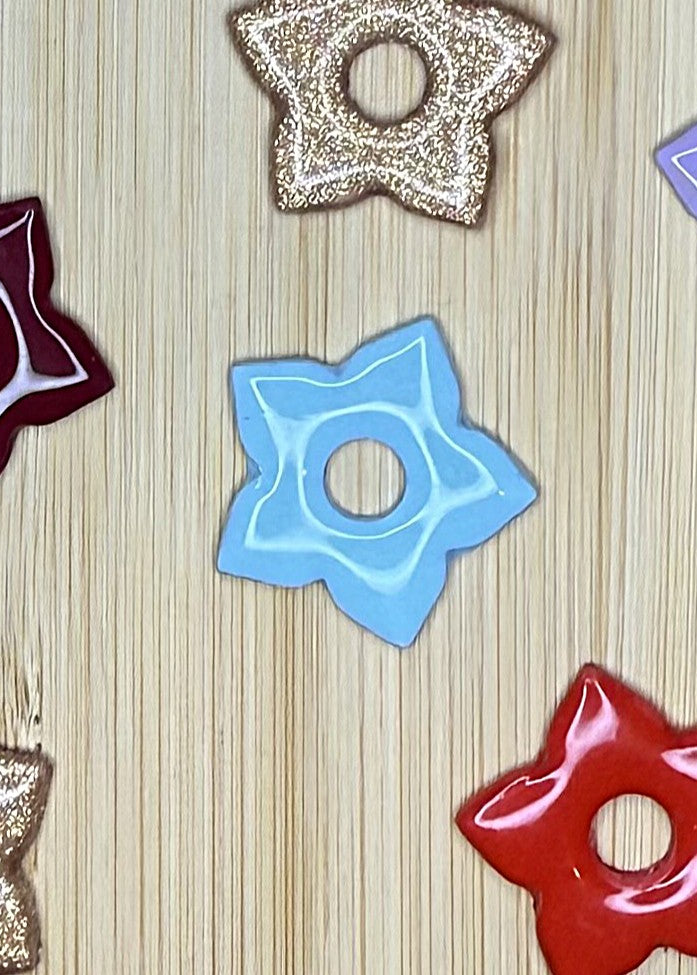 Pointy Flowers  - Solid Colours