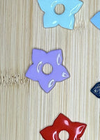 Pointy Flowers  - Solid Colours