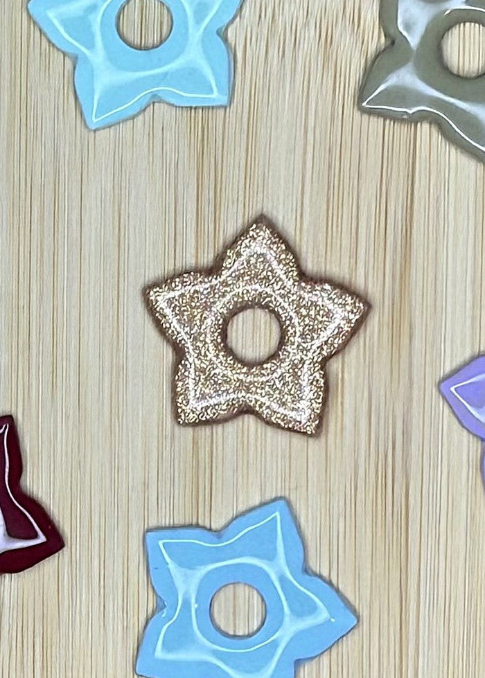 Pointy Flowers  - Solid Colours